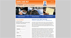 Desktop Screenshot of ohiotraffictickethelp.com